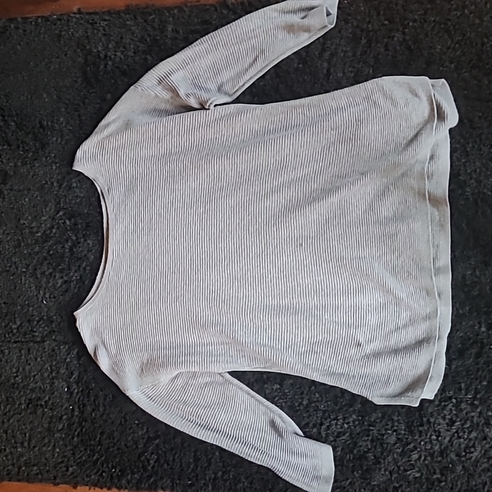Large gray Merona knit sweater